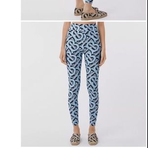 Burberry summer monogram leggings